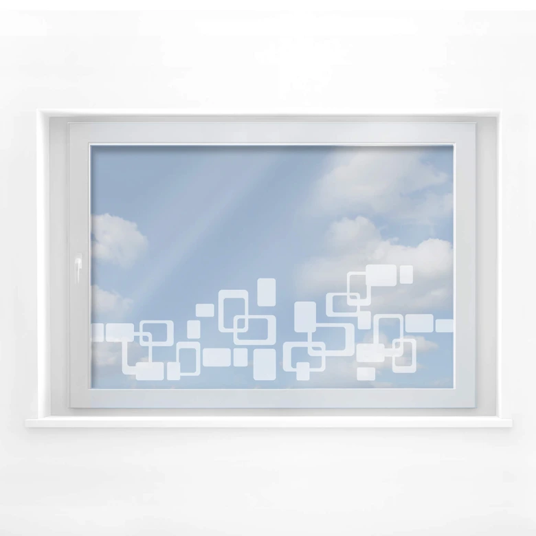 Dekoracja okna w stylu retro 