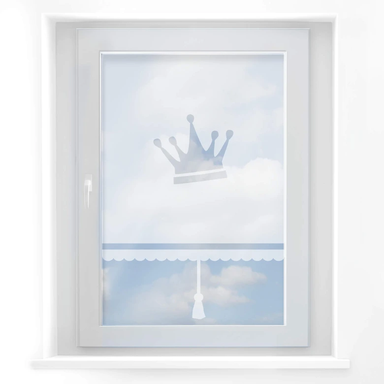 Fensterdekor Königrollo 