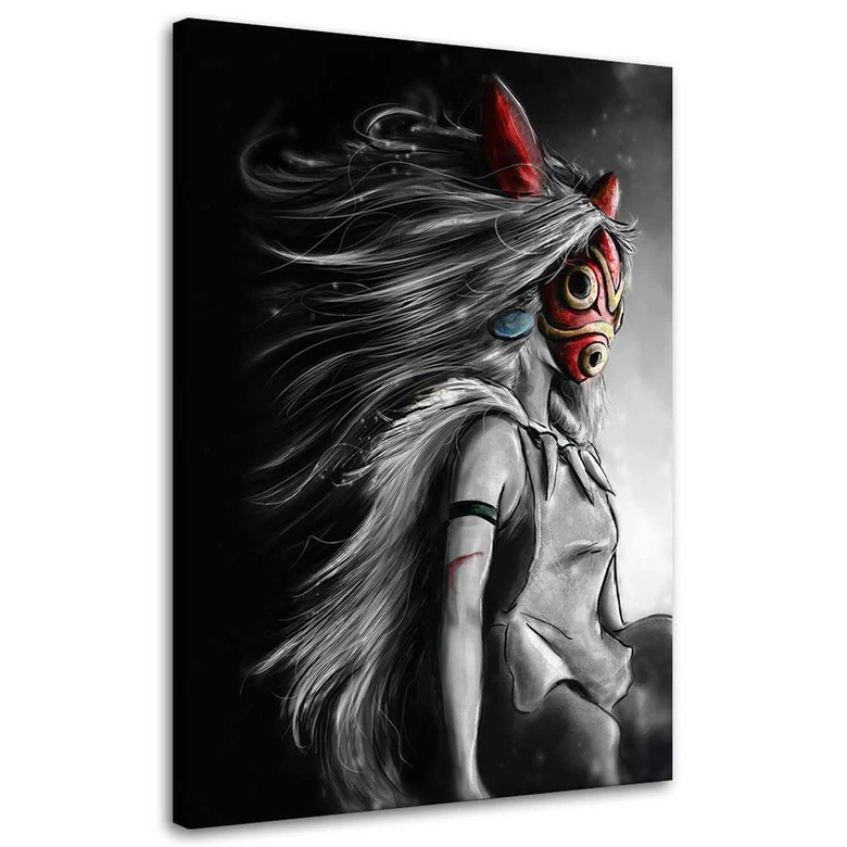 Leinwandbild, Prinzessin Mononoke 