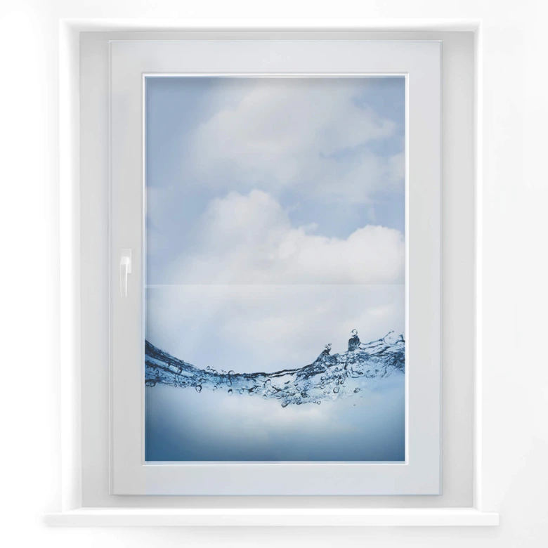 Fensterbild Water Flow 