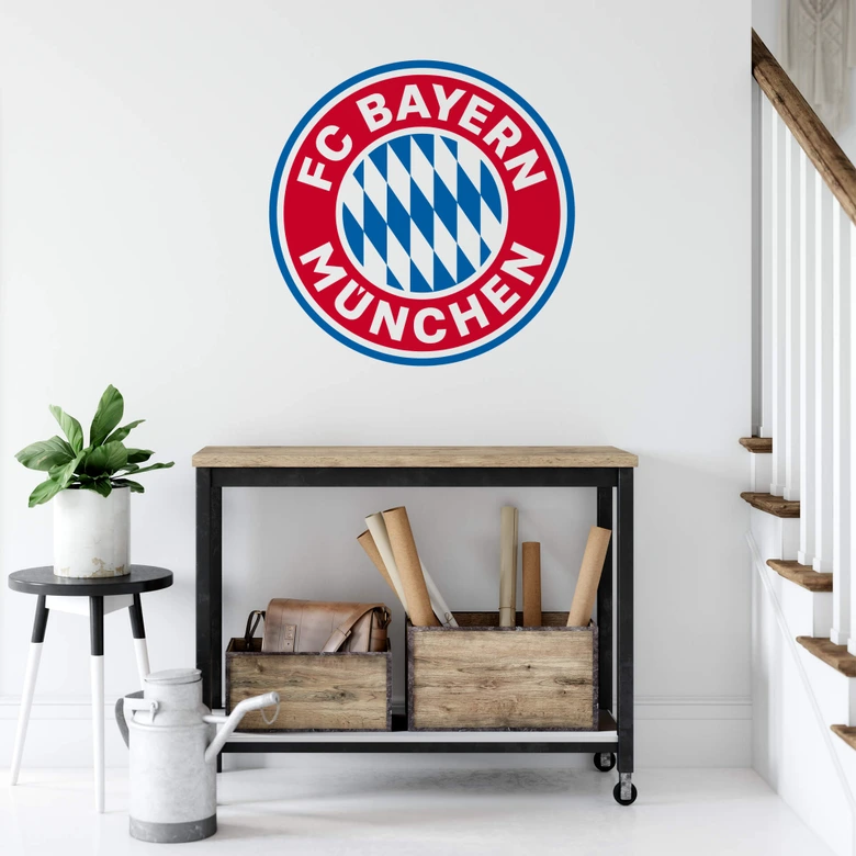 Wall sticker Bayern Munich - Logo without stars 