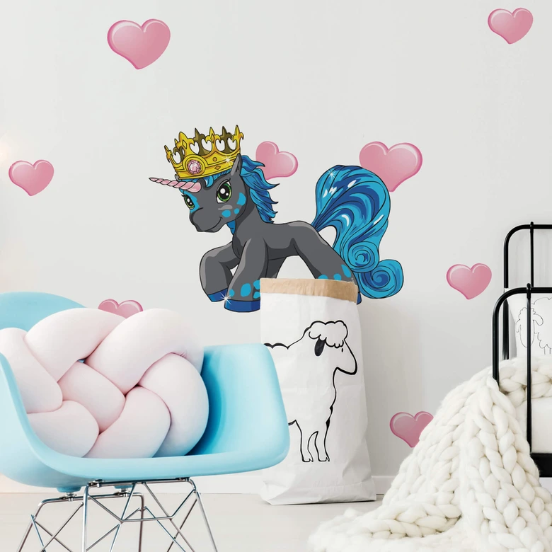 Wandtattoo Filly Unicorn Romance Romeo 