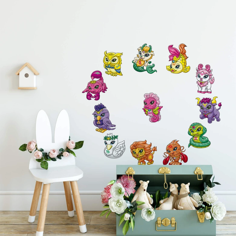 Wallsticker Filly Stars - Kæledyr 