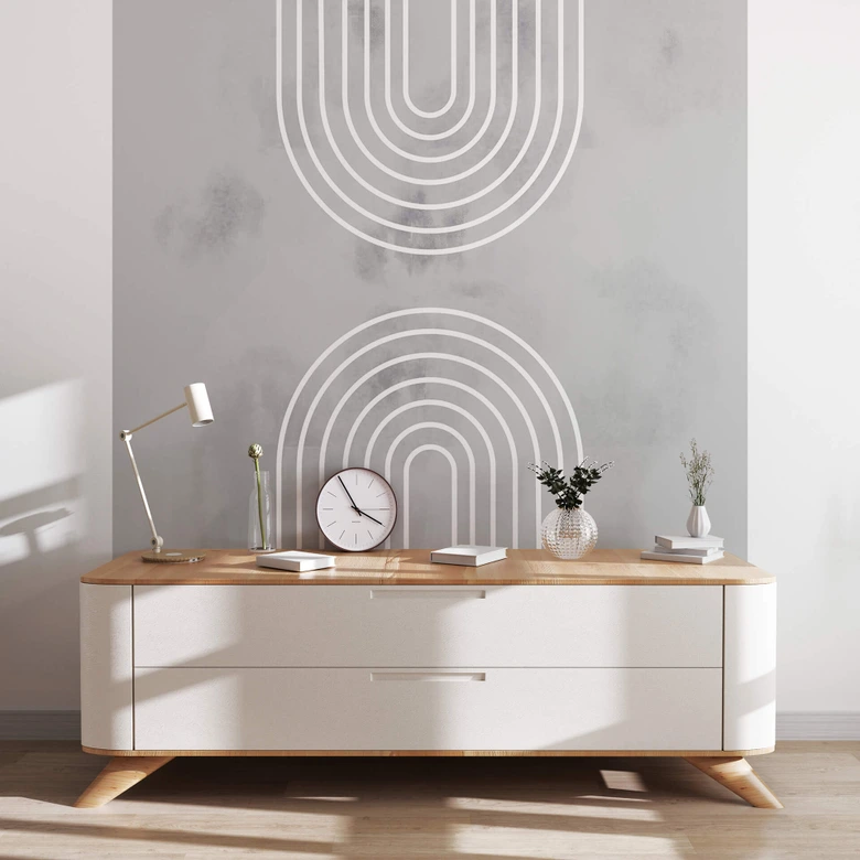 1X Studio - Fototapet med bågar i is 