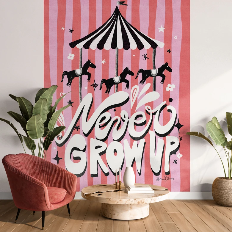 Papier peint photo Never grow up - Bloom 
