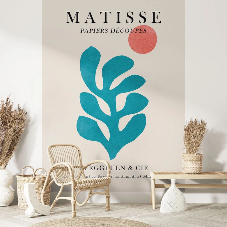 Fototapete Ausstellung Paris 1953 im Matisse-Stil - Costa 