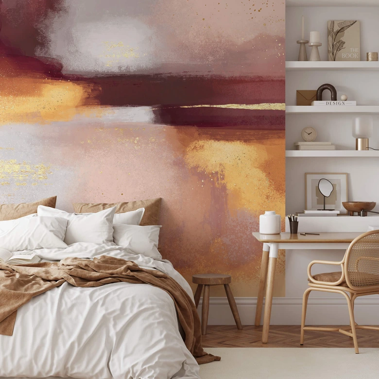 Fototapete Fredriksson - Burgunder und Bernstein 