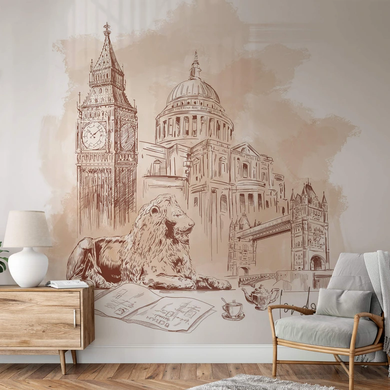 Papier peint photo Love your City - London 