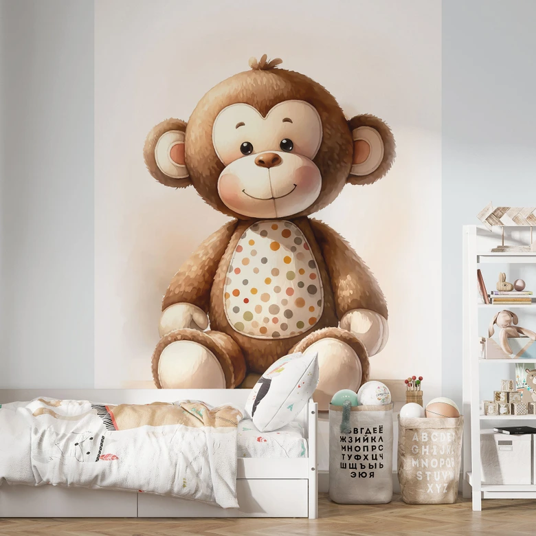 Fotobehang Klein aapje - Magnusson 