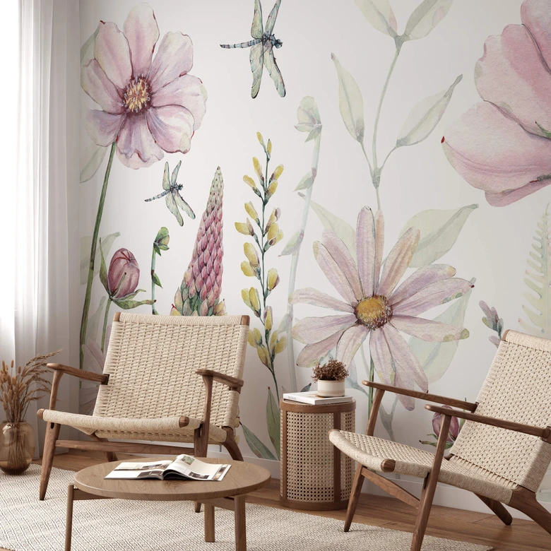 Papier peint photo Sir Edward - Fleurs magiques 