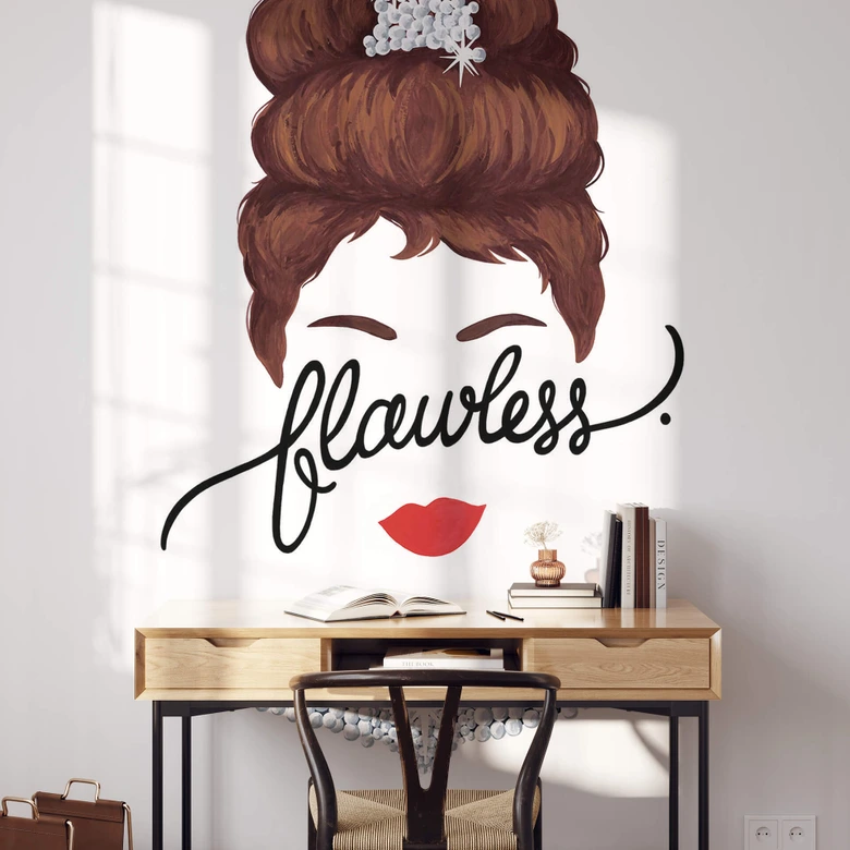 Fotobehang Tohmé - Flawless Audrey 