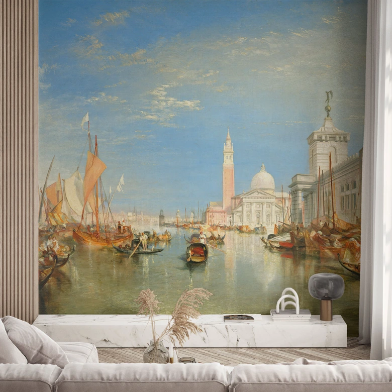 Wall Mural Turner - Venice, Dogana and S. Giorgio Maggiore 