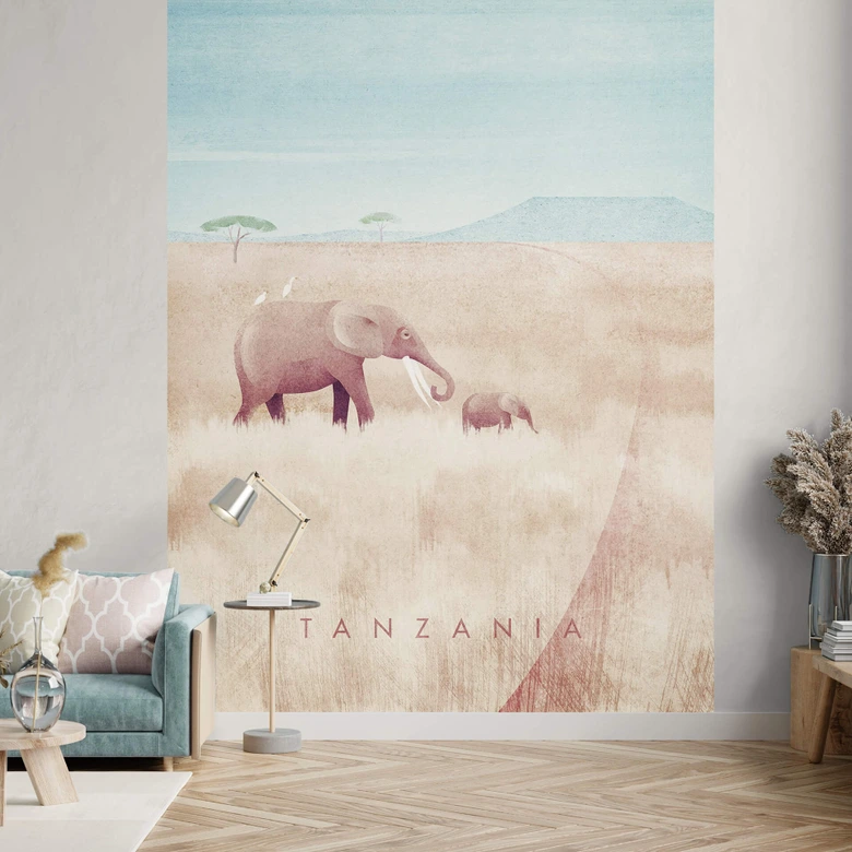 Fototapete Rivers - Tansania 