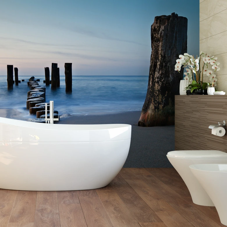 Fototapeta brzeg wieczorem 