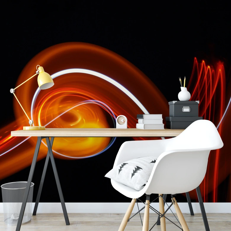 Light Wave - Wall Mural 
