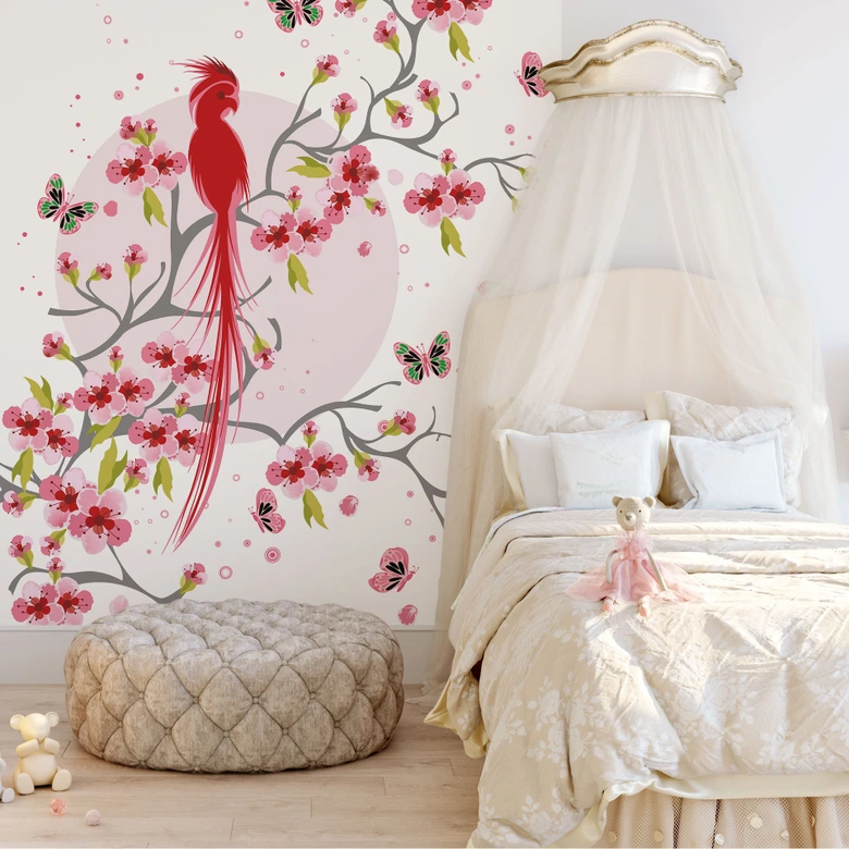 Bird of Paradise - Wall Mural 