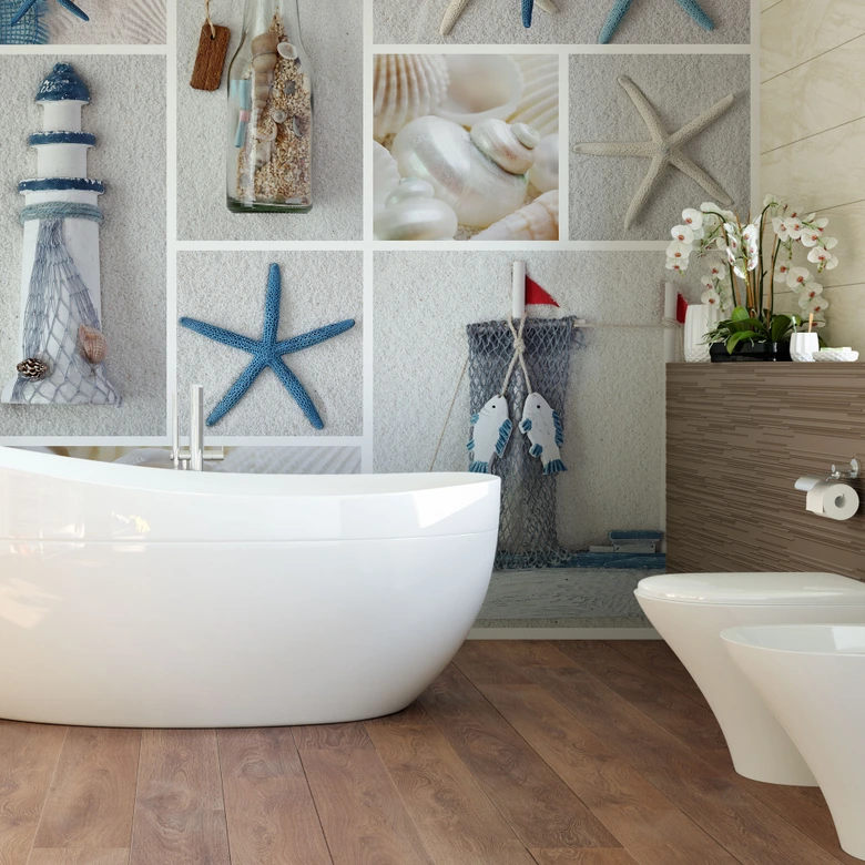Beach Collage - Wall Mural 