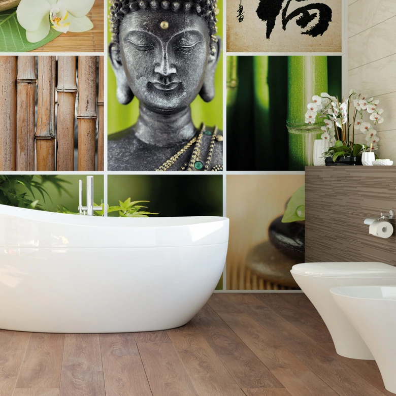 Asian Spa - Wall Mural 