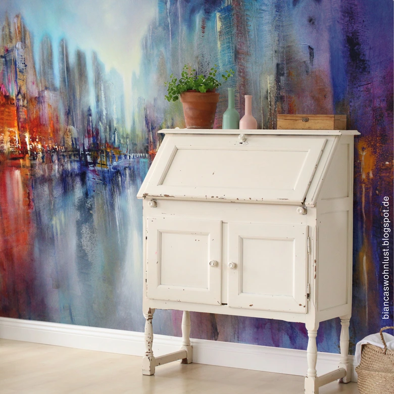 Wall Mural Schmucker – City Waterfront 