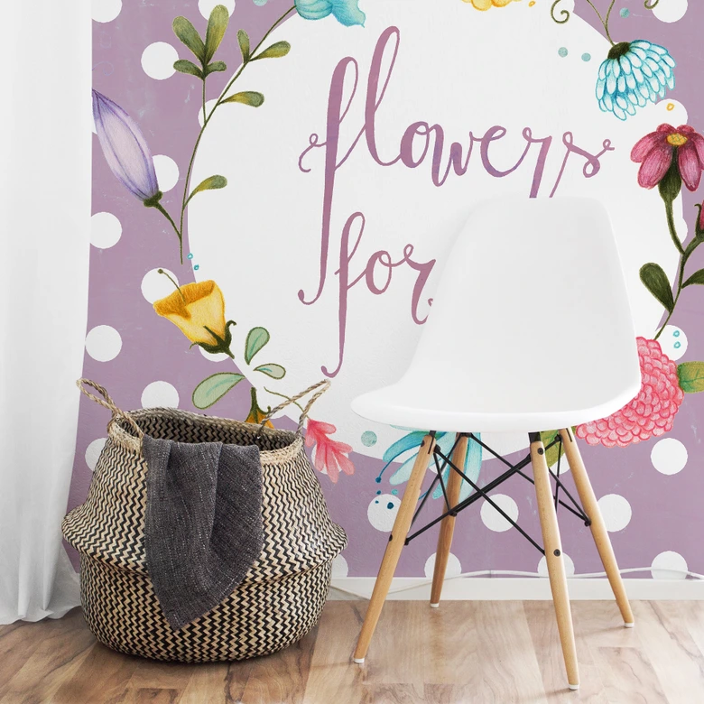 Fototapete Loske - Flowers for you 