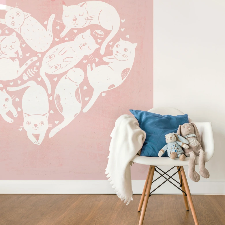Loske - Friends - Wall Mural 