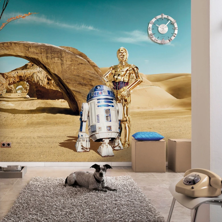 Fototapet - Star Wars Lost Droids 