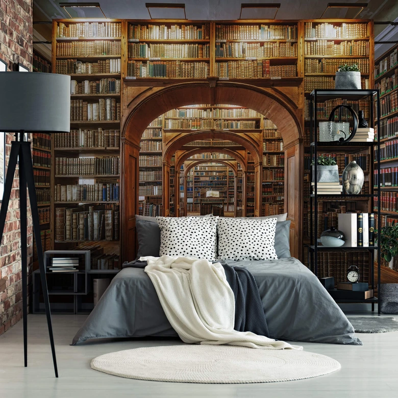 Fotobehang Aurednik - Bibliotheek 