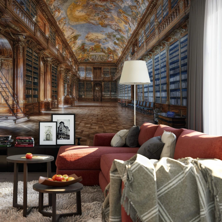 Wall Mural Aurednik - Philosophical hall monastery Strahov 