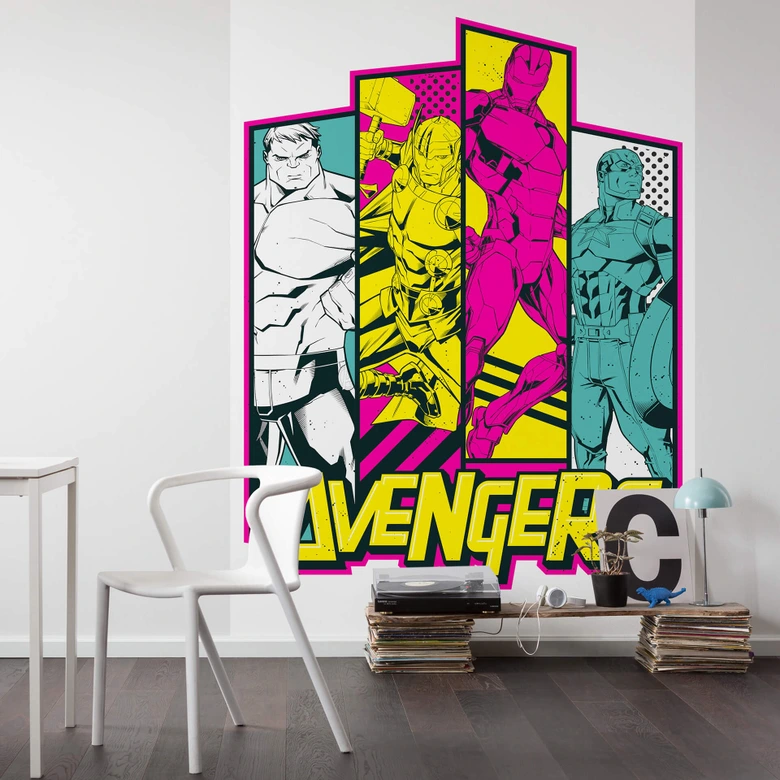 Vlies Fototapete - Avengers Flash - 200 x 280 cm 