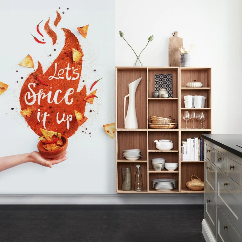 Fototapete Belenko - Let's spice it up - 144x260 cm 