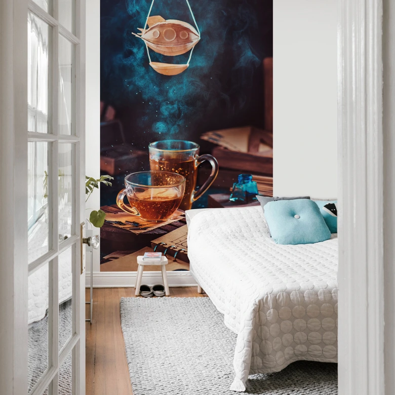 Fototapete Belenko - Steampunk Tea 01 - 192x260 cm 