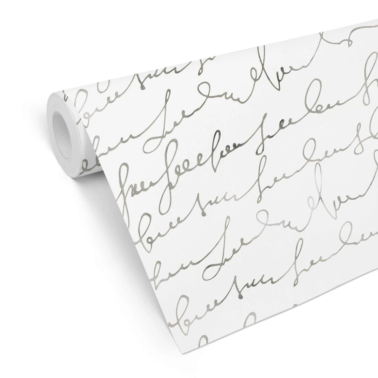 Mustertapete Das Schriftstück 
