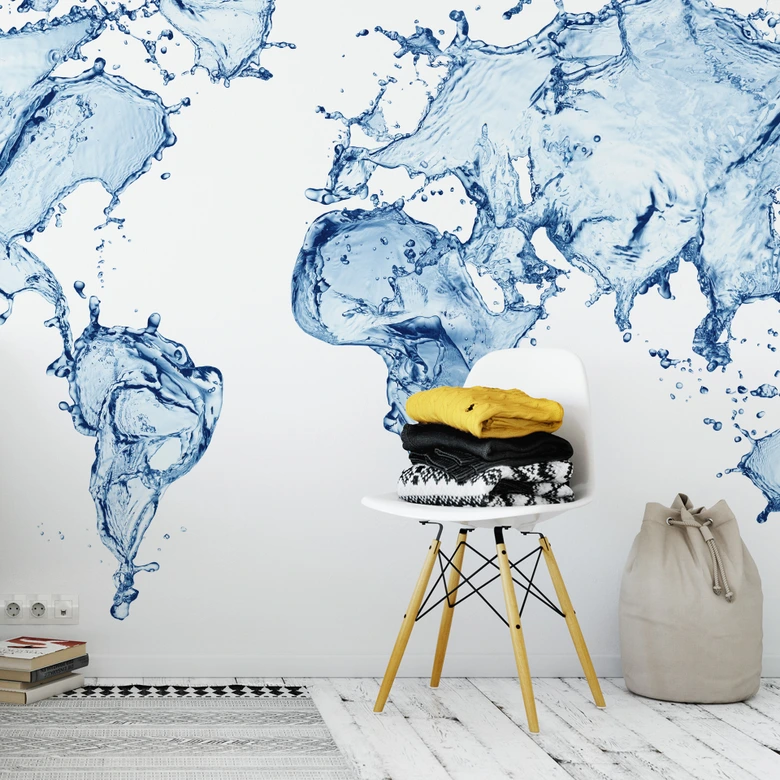 Wall Mural Splashing World 