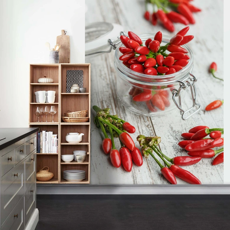Fototapete Hot Chili - 192x260 cm 