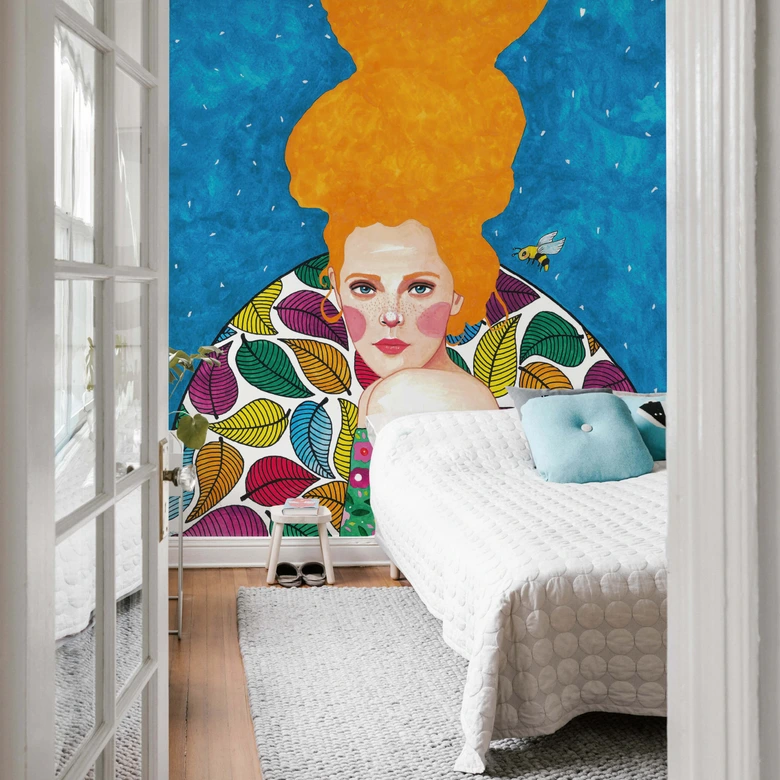 Fototapete Hülya - Schöne Fremde - 192x260 cm 