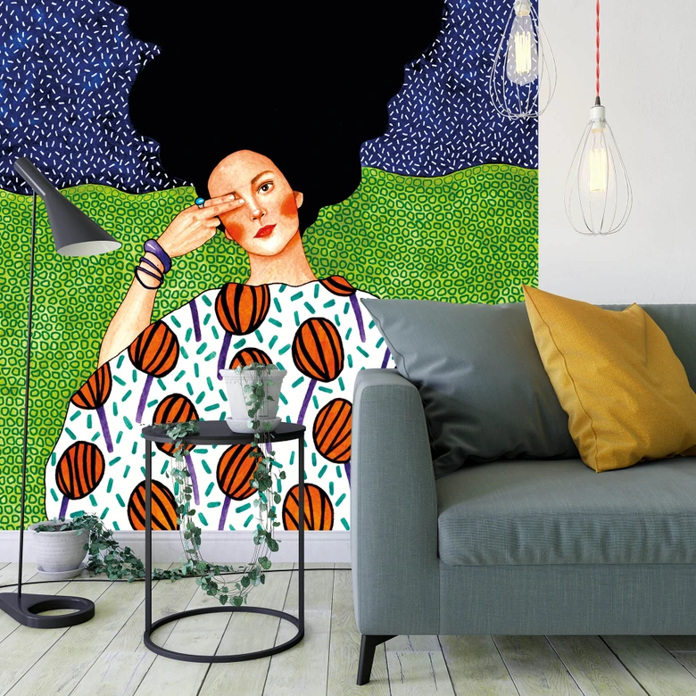Fotobehang Hülya - What else - 192x260 cm 