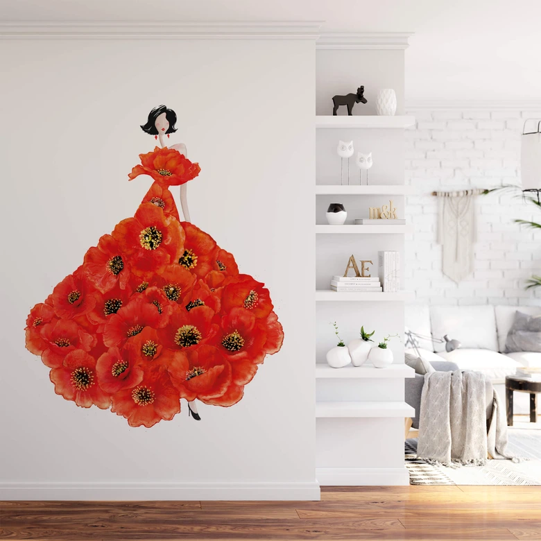 Korenkova - Fotomural Fashion Poppies 