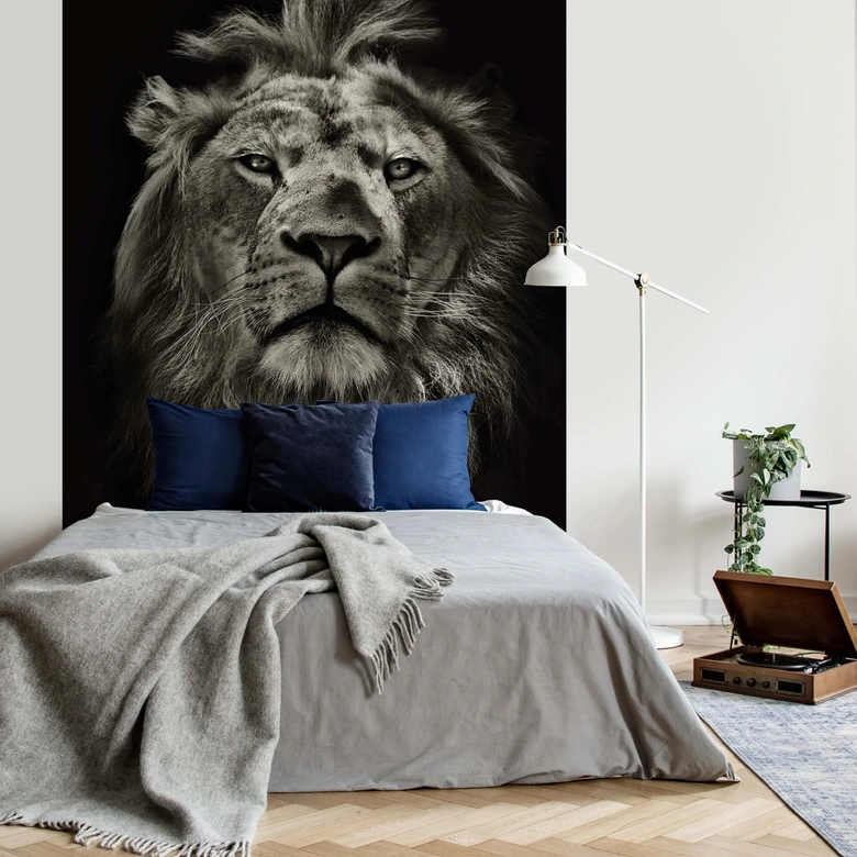 Fototapete Lion - 192x260 cm 