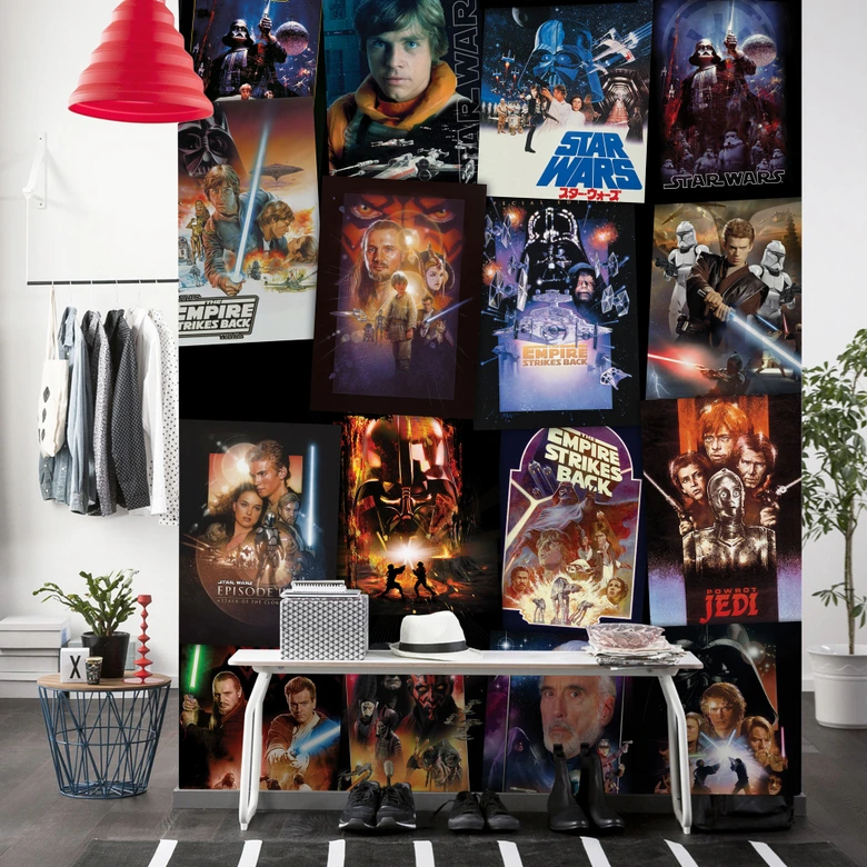 Vlies Panel Star Wars Posters Collage 