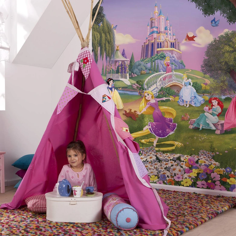 Fototapete Disney Princess Sonnenuntergang 