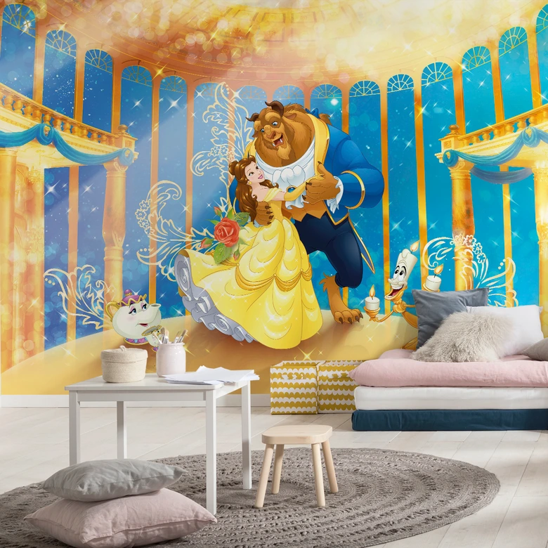 Fotobehang Beauty and the Beast 