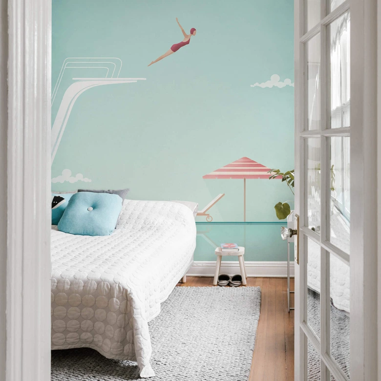 Wall Mural Henry Rivers - Côte d'Azur 