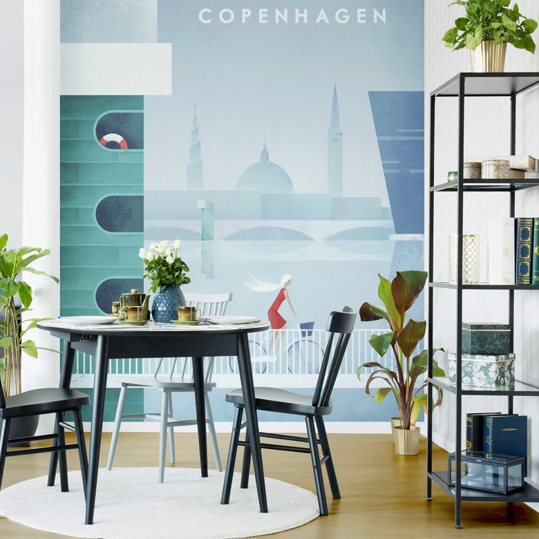 Fototapete Rivers - Kopenhagen 