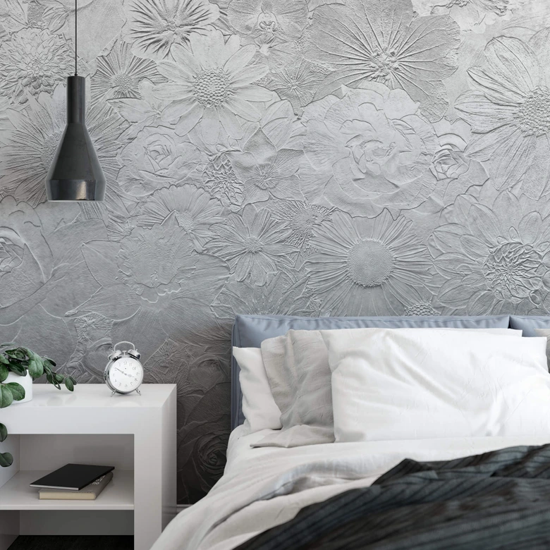 Fototapet - Silverblommor 