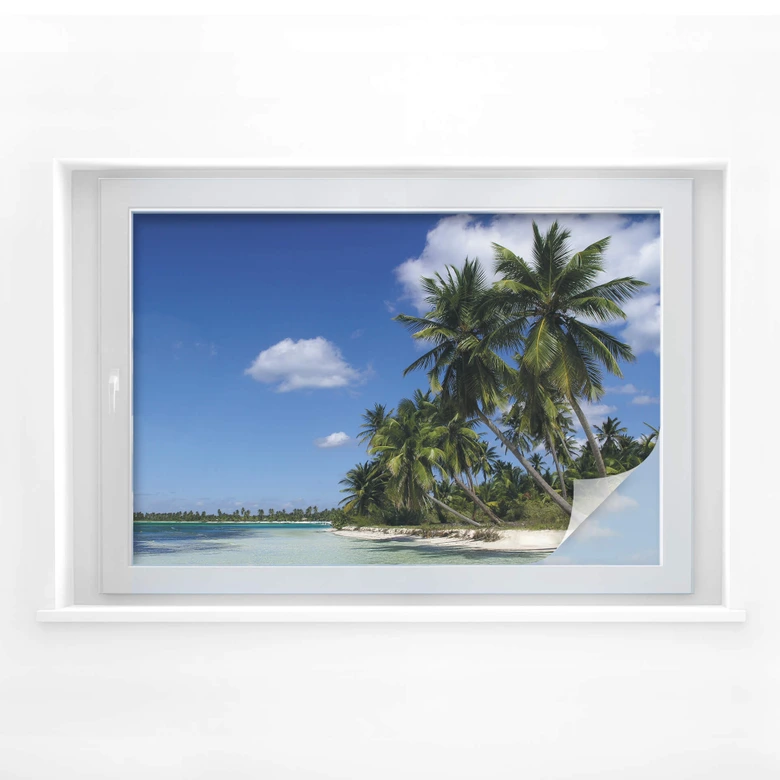 Sichtschutzfolie Caribbean Flair 