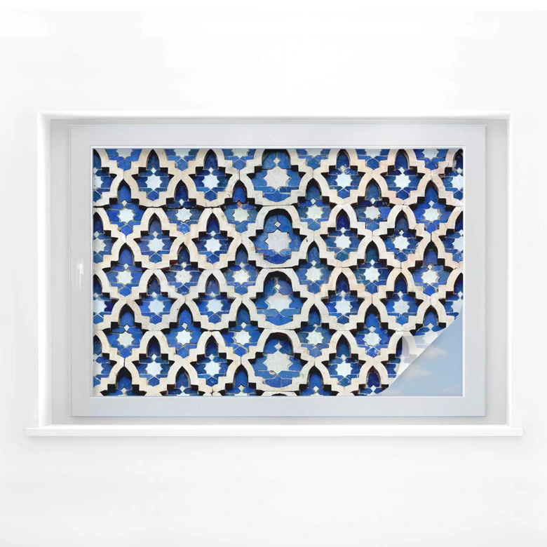 Lámina de privacidad Pared marroquí 