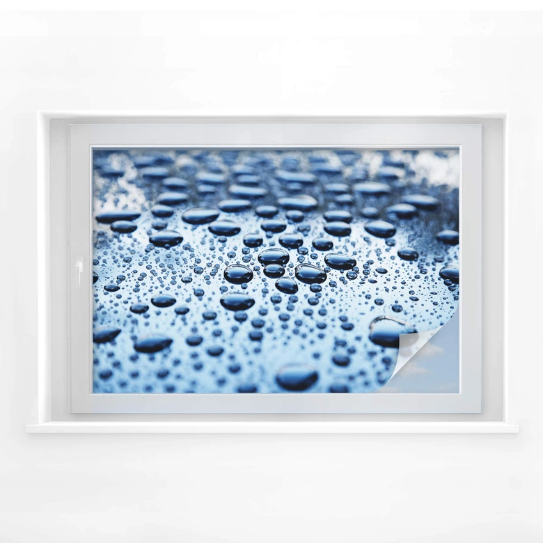 Sichtschutzfolie Waterdrops 