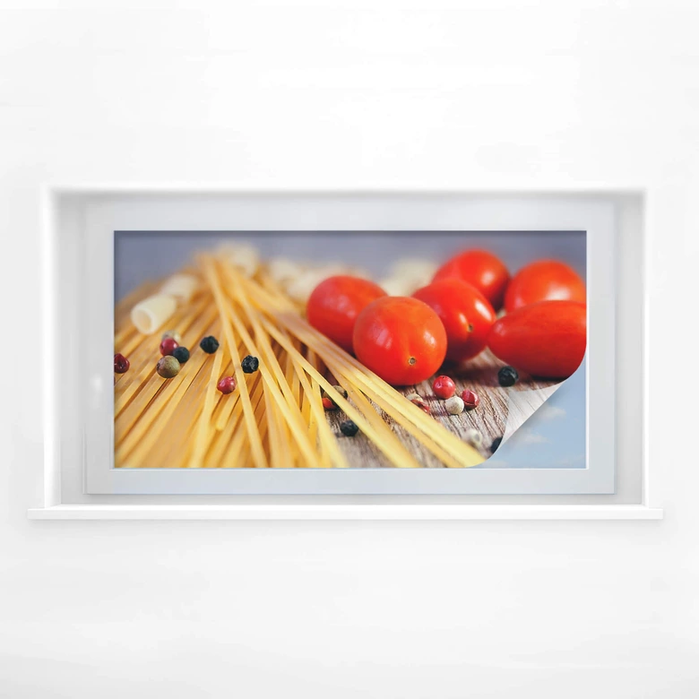 Sichtschutzfolie Spaghetti alla mamma - Panorama 