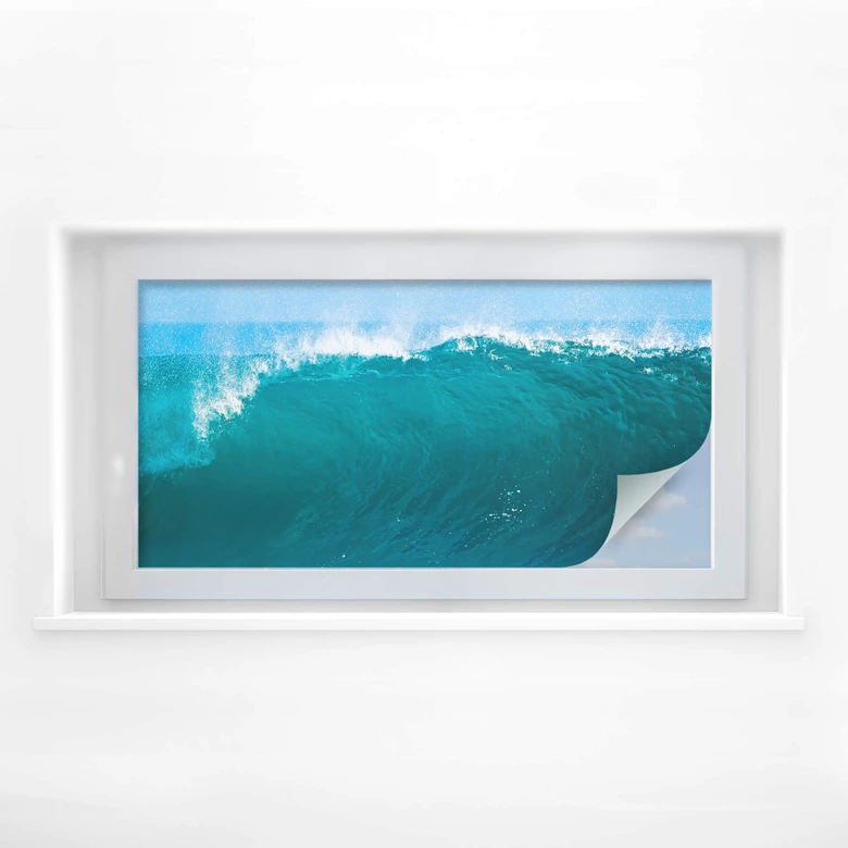 Sichtschutzfolie Perfect Wave - Panorama 