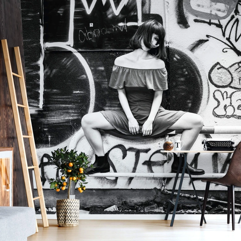 Fototapete Matsunaga - Shibuya Street 